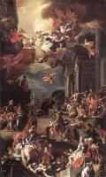 Francesco Solimena - The Massacre Of The Giustiniani At Chios